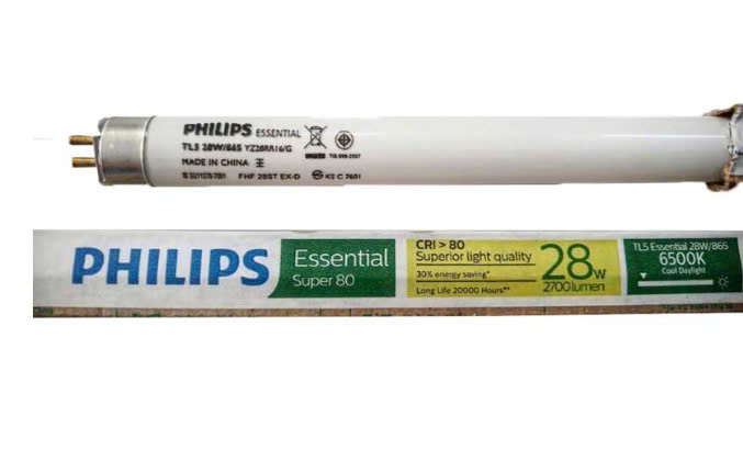 Bóng đèn tuýp Philips TL5 Essential 28W/865 1SL/40 (6500K)