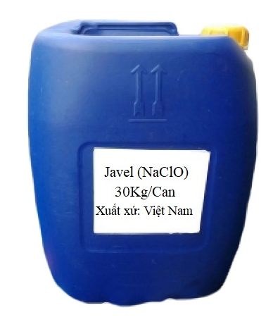 Javel (Hypochlorite NaClO) 10%, can 30 kg