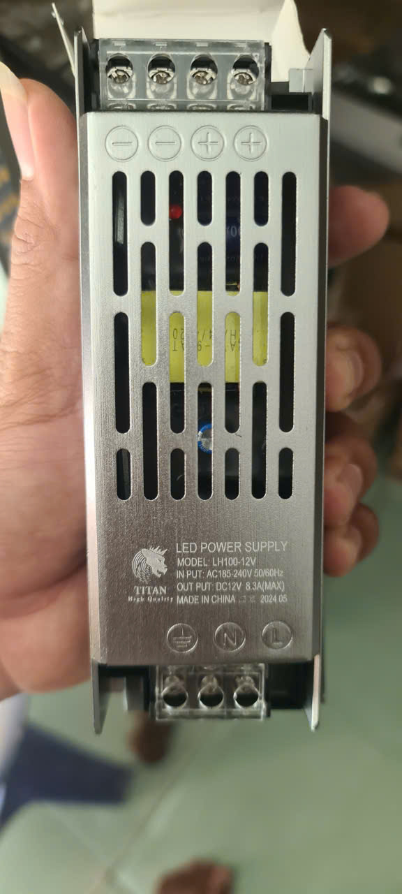 Nguồn Led power supply TITAN  LH100-12V 100w-12v