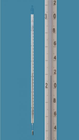 Nhiệt kế thủy ngân Amarell L-26486, dải đo -10 +101°C, độ chia 0,1°C