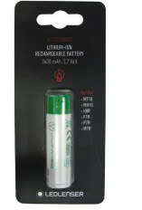 Pin sạc LEDLENSER 18650 3400mAh, 3.7V, kích thước 69.3mm x 18.3mm