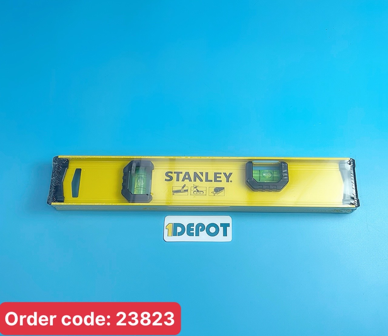 Thước thủy nhựa ABS 12''/30cm Stanley 42-466