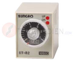 Timer 1s ~ 60s SUNGHO SHT-N-60S-220V (ST-n2), 220VAC (bao gồm đế 8 chân tròn)