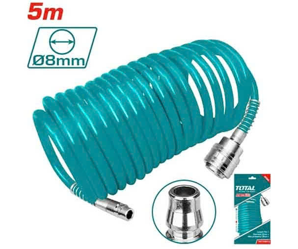 Cuộn ống hơi 5m Total THT11051-3,  đường kính ngoài 8mm