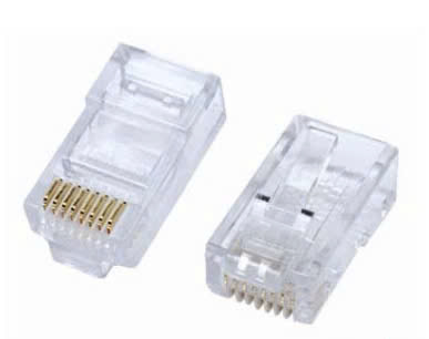 Hộp đầu mạng Commscope/AMP Cat.6, 6-2111989-3, RJ45, 26-23 AWG, 5.7-7.0mm (loại 3 mảnh), FTP 100 cái/hộp