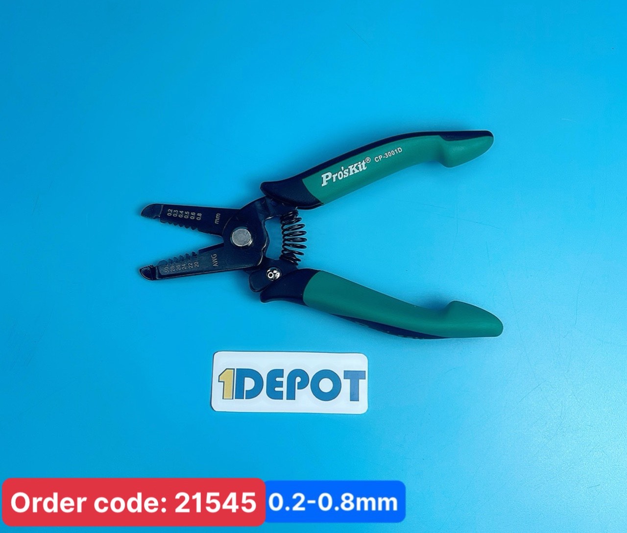 Kềm tuốt dây Pro'skit CP-3001D (0.2 -0.8mm)