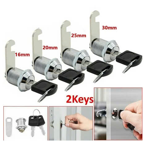 Khóa tủ locker 1,5cm, chất liệu inox