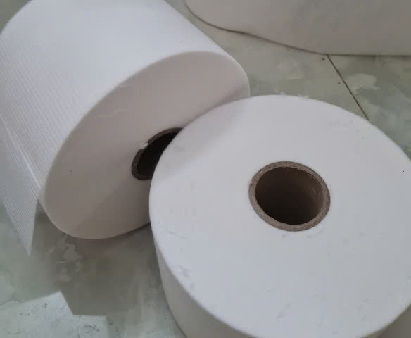 Màng Polyester phủ chống thấm R10cm x D100m, tỉ trọng ~ 65g/m2 (loại thường)