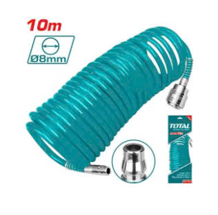 Cuộn dây hơi xoắn dẫn khí nén Total THT11101-3, 5x8mm, 10m