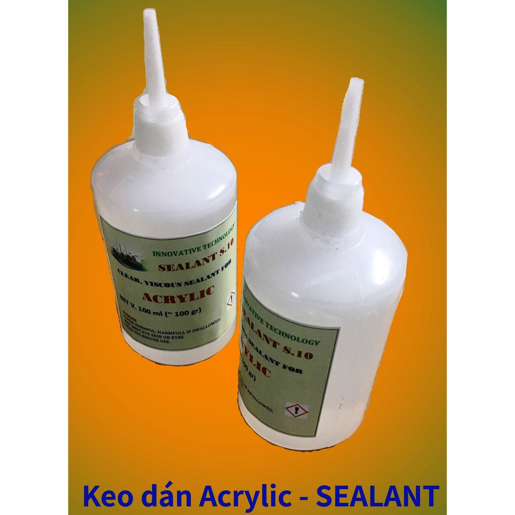 Keo dán mica trong suốt ACRYLIC- SEALANT ( chai 100ml)