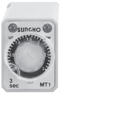 Mini Timer 10s SUNGHO SHT-MT1-10S-220V, 220VAC