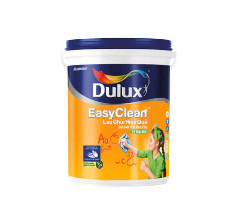 Sơn nội thất Dulux EasyClean lau chùi kháng virus, bề mặt Mờ, 17BB 08/104 (Deep Well) họ màu xanh dương , 1L/lon