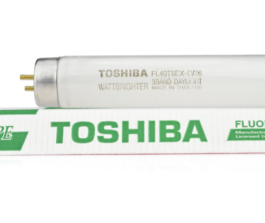 Bóng đèn ba bước sóng 40W, ánh sáng trắng, chiều dài 1198mm TOSHIBA FL40T8EX-D/36