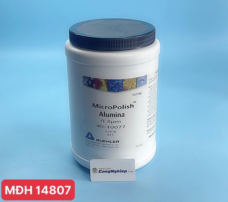 Bột đánh bóng nhôm oxide Buehler 40-10077, 0.3μm