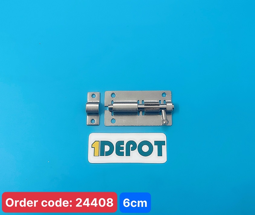 Chốt cửa inox 201, dài 6cm