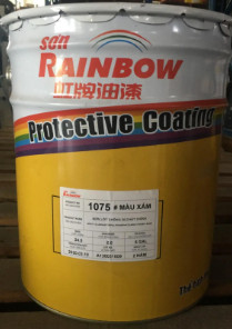 Sơn lót chống gỉ Epoxy 1075 Rainbow màu xám 18kg/ thùng, bao gồm dung môi pha sơn