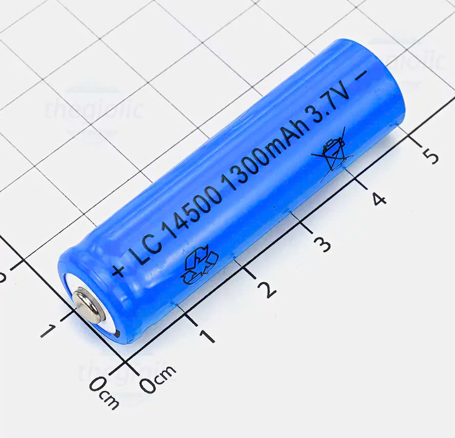 Pin sạc 14500 1300mAh 3.7V