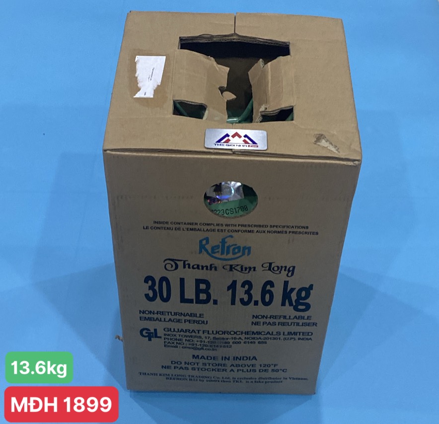 Gas lạnh R22 bình 13.6kg Refron ấn độ