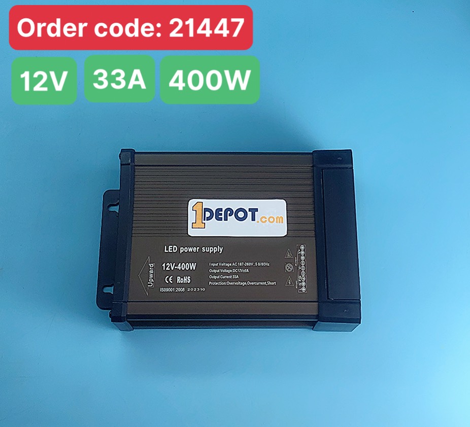 Bộ nguồn 12V 33A-400W ngoài trời