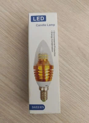 Bóng đèn Led Nến 5W E14, ánh sáng vàng