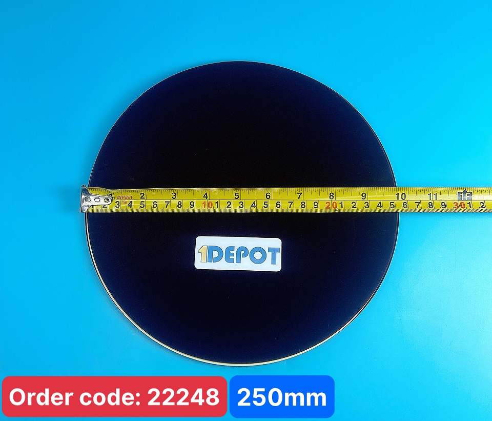 Vải đánh bóng mẫu Herzog TH009, đường kính 250mm, 3~0.1µ, 1 túi/5 cái