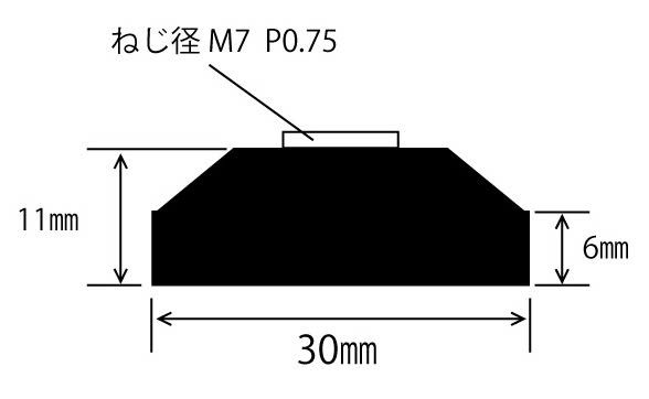 Đá mài máy mài hơi UHT 5333 30mm cỡ hạt #150, 24 cái/hộp