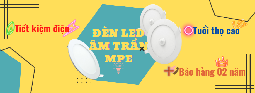 Đèn led âm trần