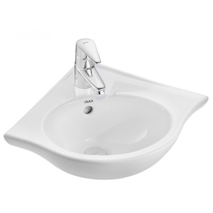 Chậu lavabo mặt góc  