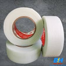 Băng keo lưới sợi thủy tinh bản rộng 2.5cm