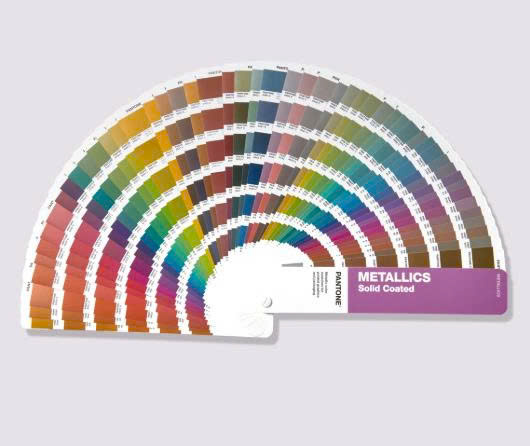 Bảng màu Pantone Metallics Coated GG1507C – 655 màu PMS đầu 8 và 10