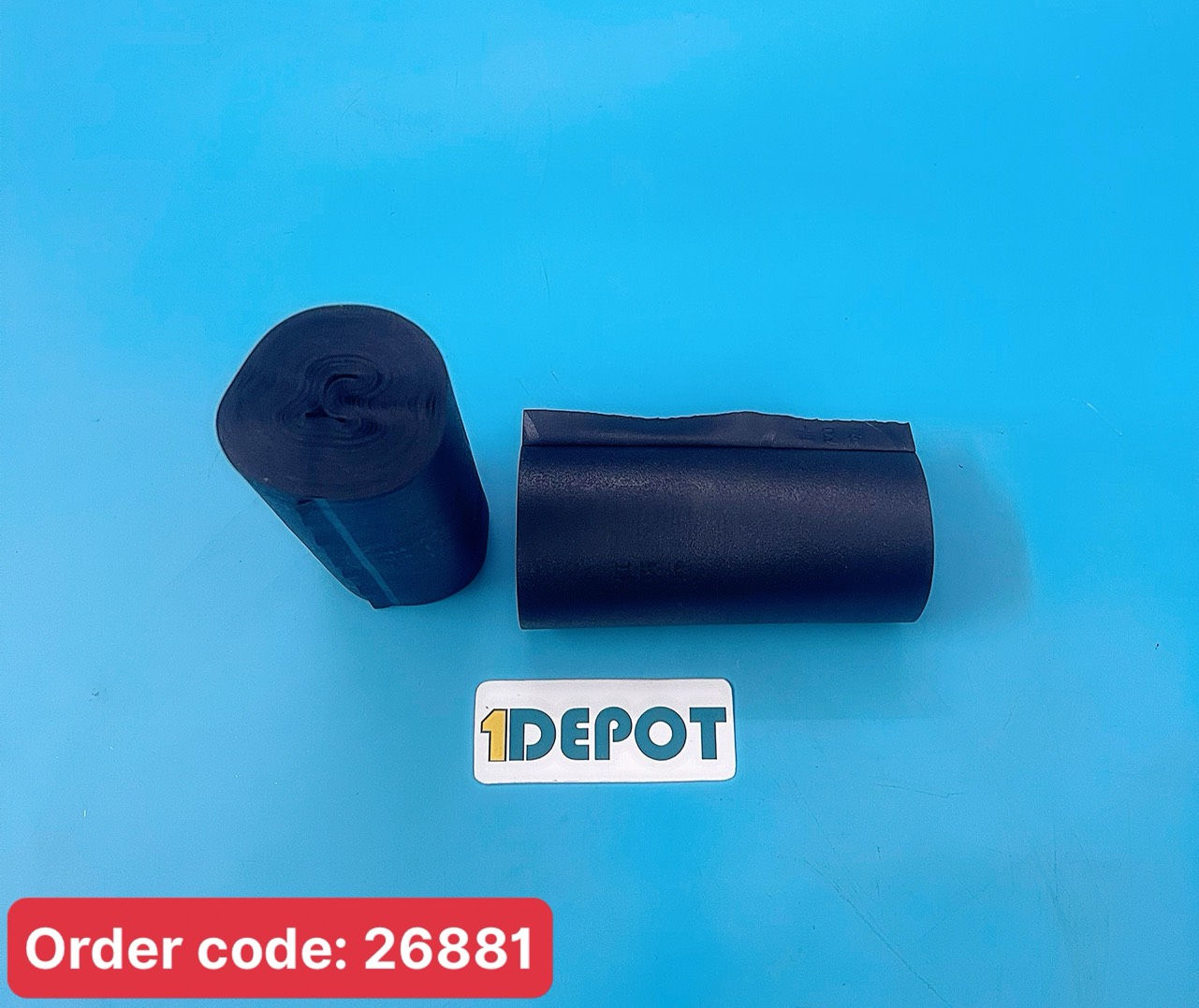 Băng quấn ống đồng, màu đen, rộng 10cm, dày 0.1mm, dài 10m, 100gr/cuộn