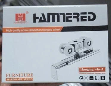 Bánh xe lùa cửa 4 bánh inox Hamered HMR 1016SS