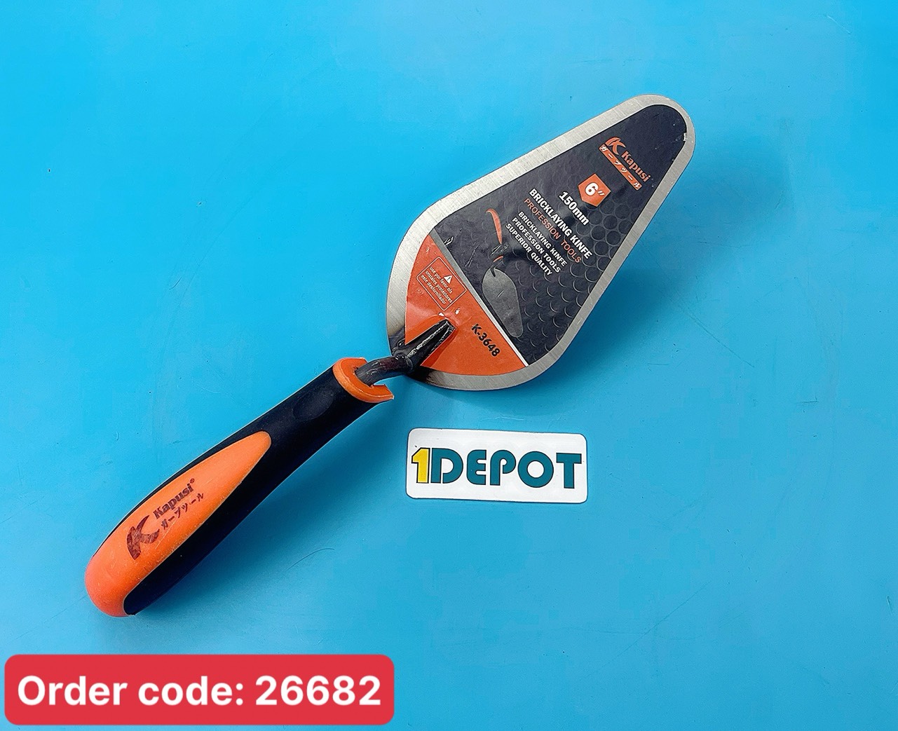 Bay lát gạch đầu tròn Kapusi Japan K-3648, 6inch