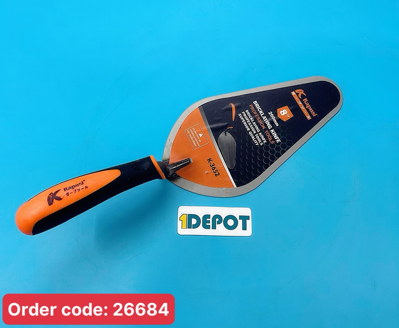 Bay lát gạch đầu tròn Kapusi Japan K-3652, 8inch