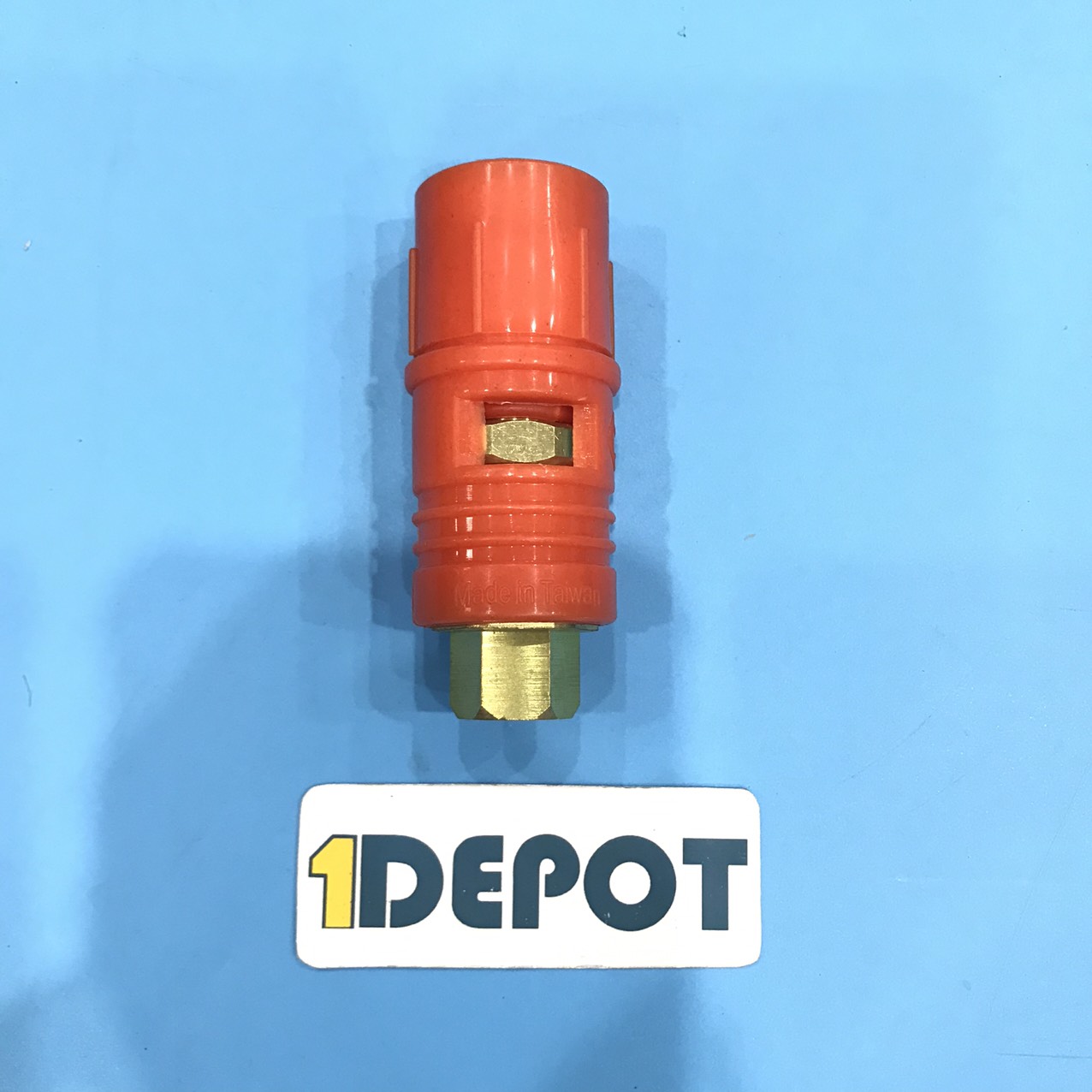 Béc rửa xe cao áp mỏ vịt ren trong 14mm, đầu phun 2mm