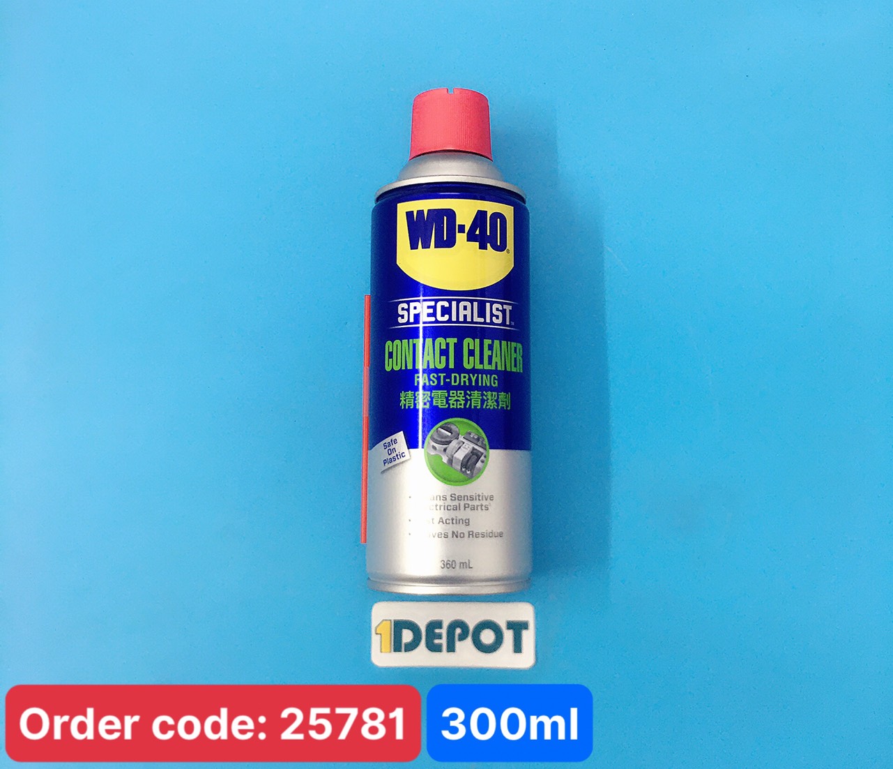 Bình xịt vệ sinh bo mạch WD-40 Contact Cleaner 360ml