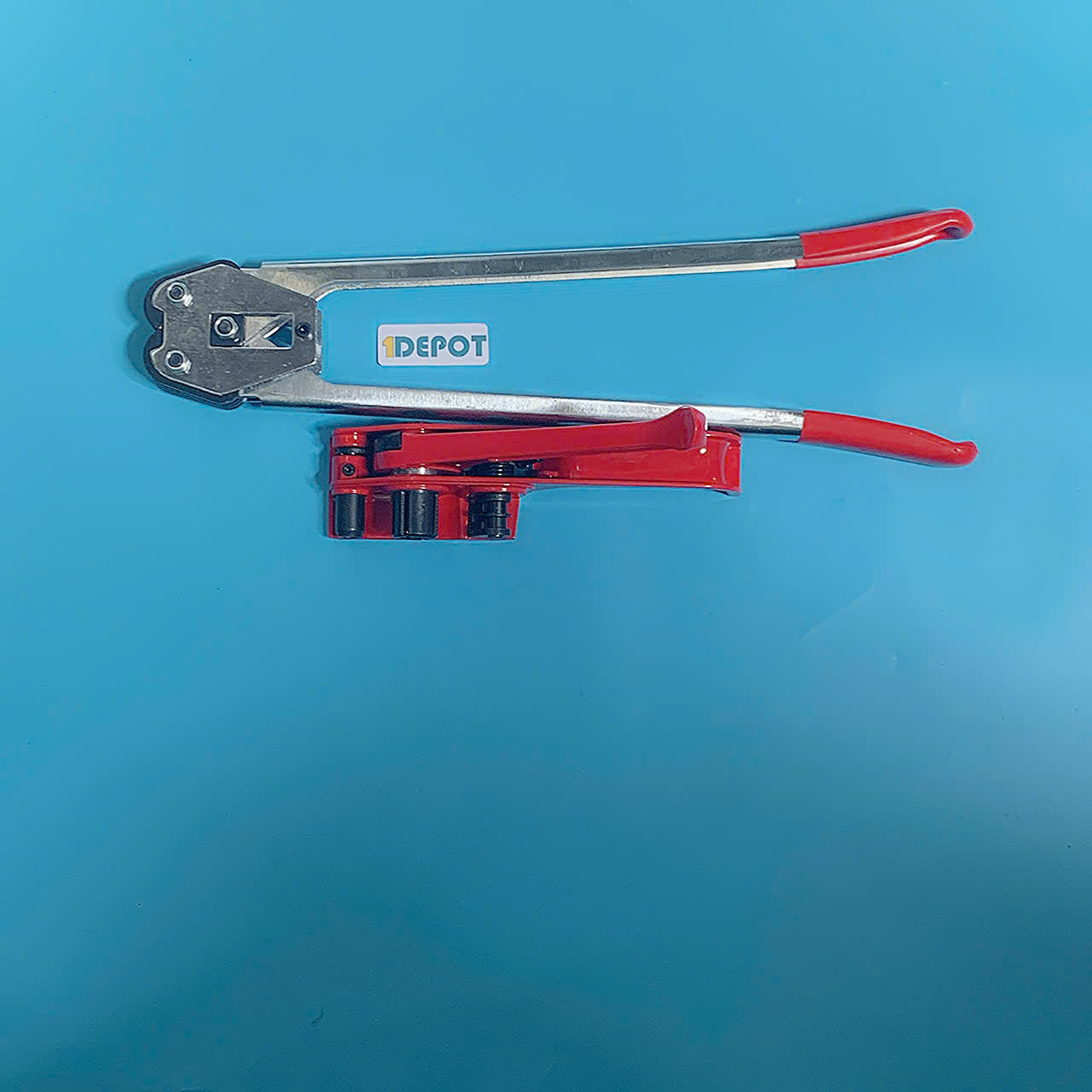 Bộ dụng cụ siết dây đai nhựa cầm tay, dùng cho bản dây đai từ 12-19mm