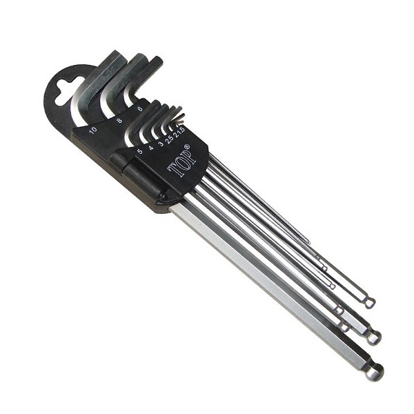 Bộ lục giác 9 cây hệ mét Top TW-21009A