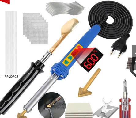 Bộ mỏ hàn nhựa 100W - 5Pcs