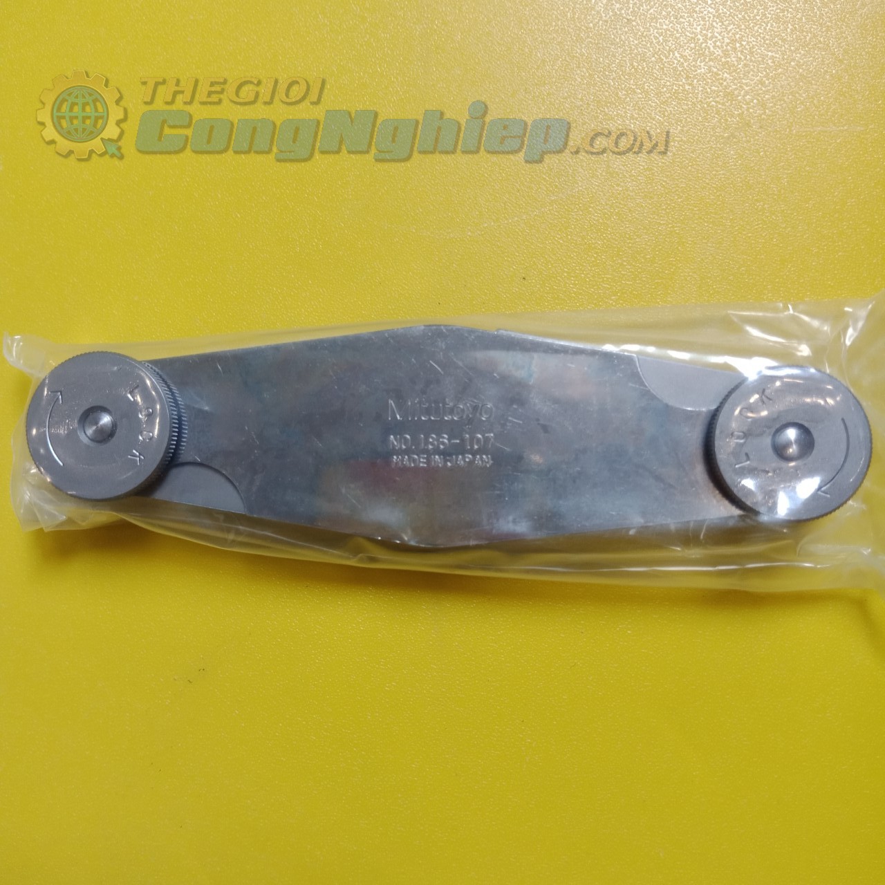 Bộ thước dưỡng đo bán kính Mitutoyo 186-107, 30 lá/15.5-25mm