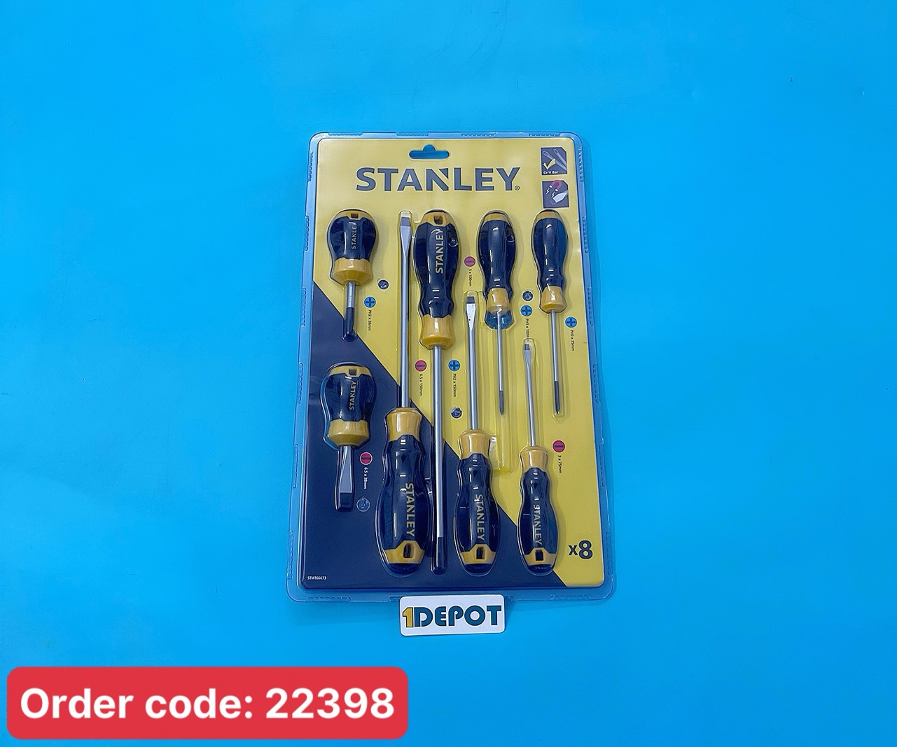 Bộ tô vít 8 cây Stanley 66-673