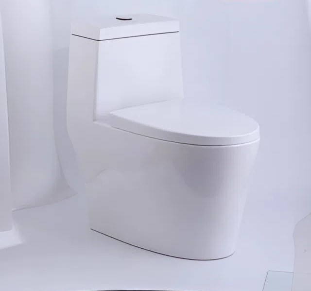 Bồn Cầu Liền Khối LUCO R 037 Thân Lùn