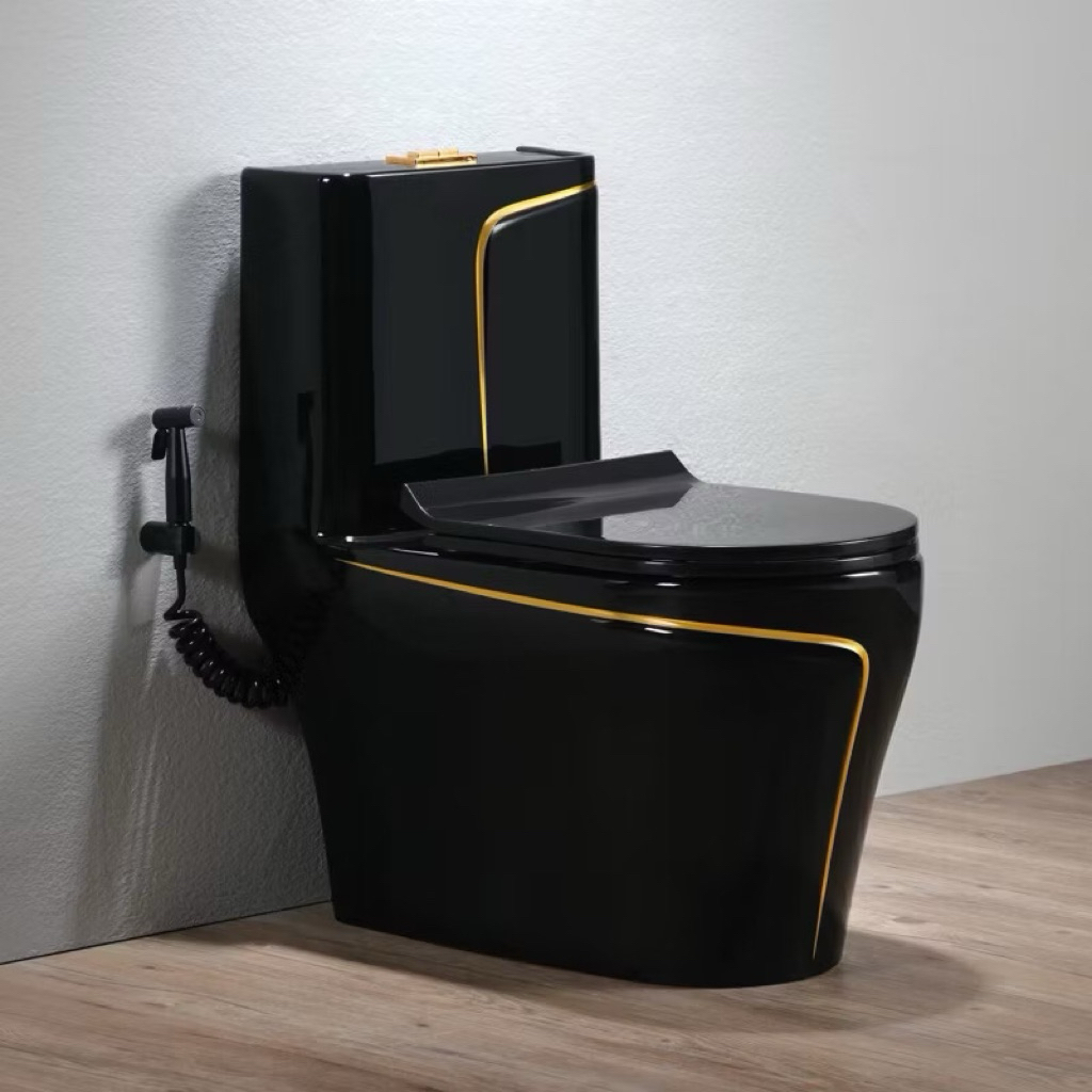 Bồn cầu liền khối Luco R 45A thiết kế hiện đại, nắp đóng êm