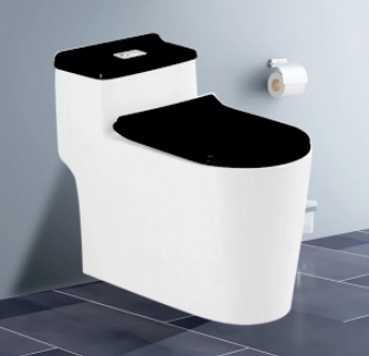 Bồn cầu liền khối Vanni VN-C003 Sứ men tuyết nano, xả mạnh, nắp êm