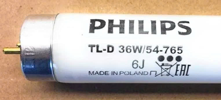 Bóng đèn tuýp huỳnh quang Philips TLD 36W/54-765 LIFEMAX 1m2