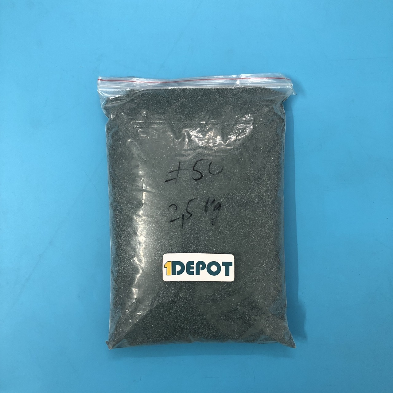 Bột rà xupap, bột mài đánh đóng màu xanh, độ mịn #50