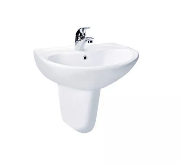 Chậu rửa lavabo treo tường liền khối VANNI VN-LB24