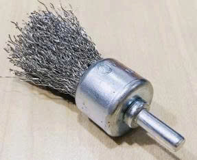 Chổi cước chà góc sợi inox 6x25mm