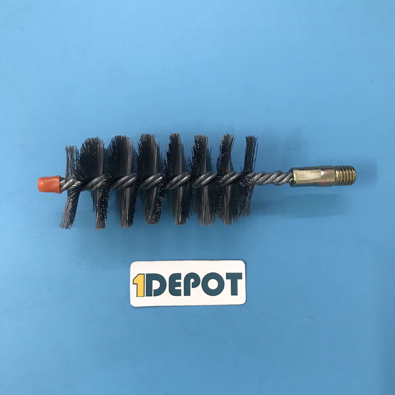 Chổi thép thông ống, vệ sinh lò hơi Ø42