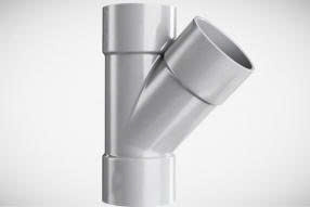 Chữ Y 45° ø90 M, PN3 Nhựa Bình Minh